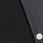 DENIM STRETCH SLUB NOIR 65% COTON - My Little Coupon