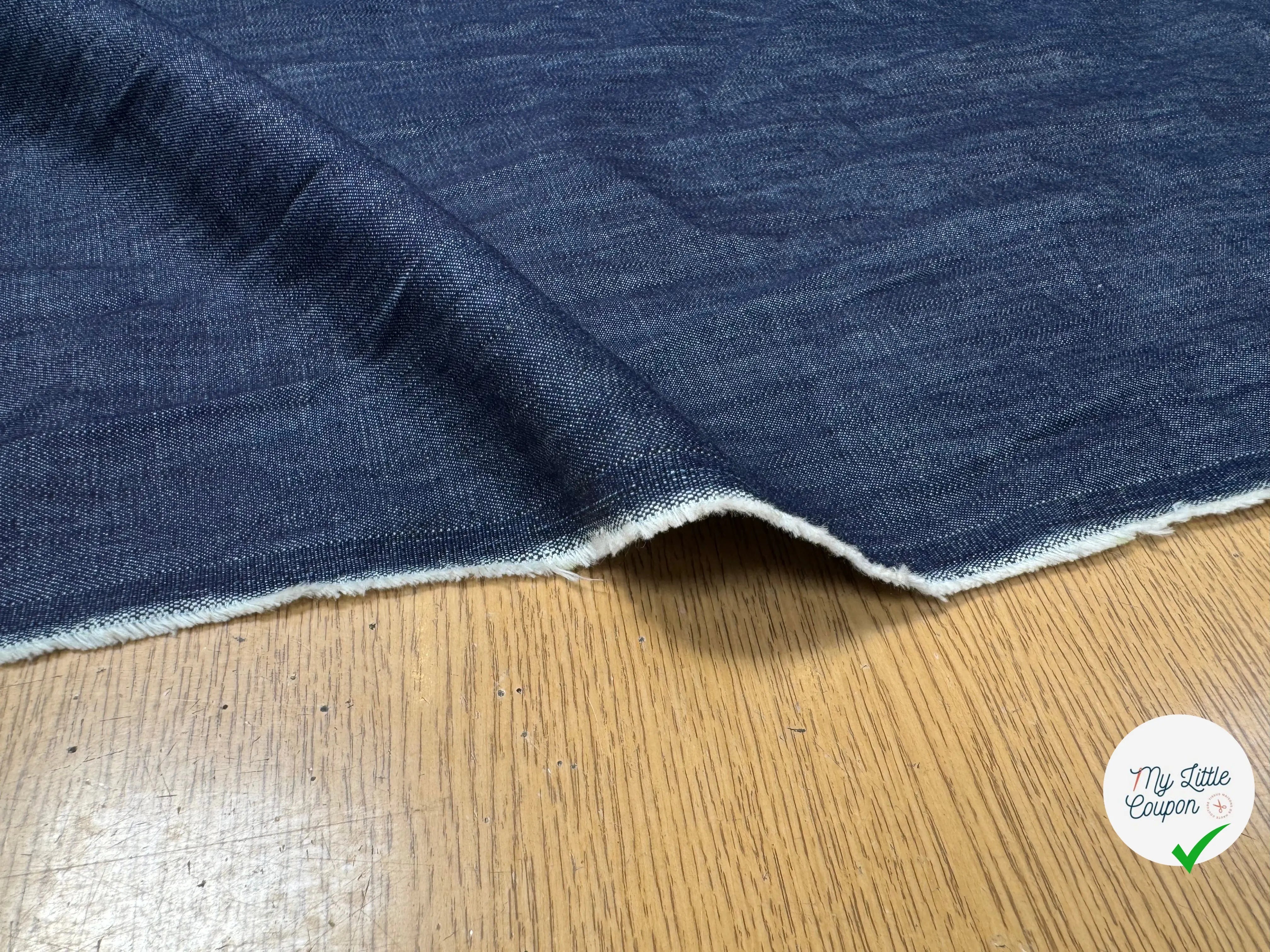 DENIM UNI BLEU NAVY - My Little Coupon