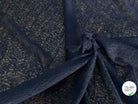DENTELLE CHARMILLE LAINE MERINOS BLEU MARINE - My Little Coupon