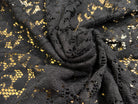 DENTELLE CHARMILLE LAINE STRETCH NOIR ULTRA BELLE - My Little Coupon