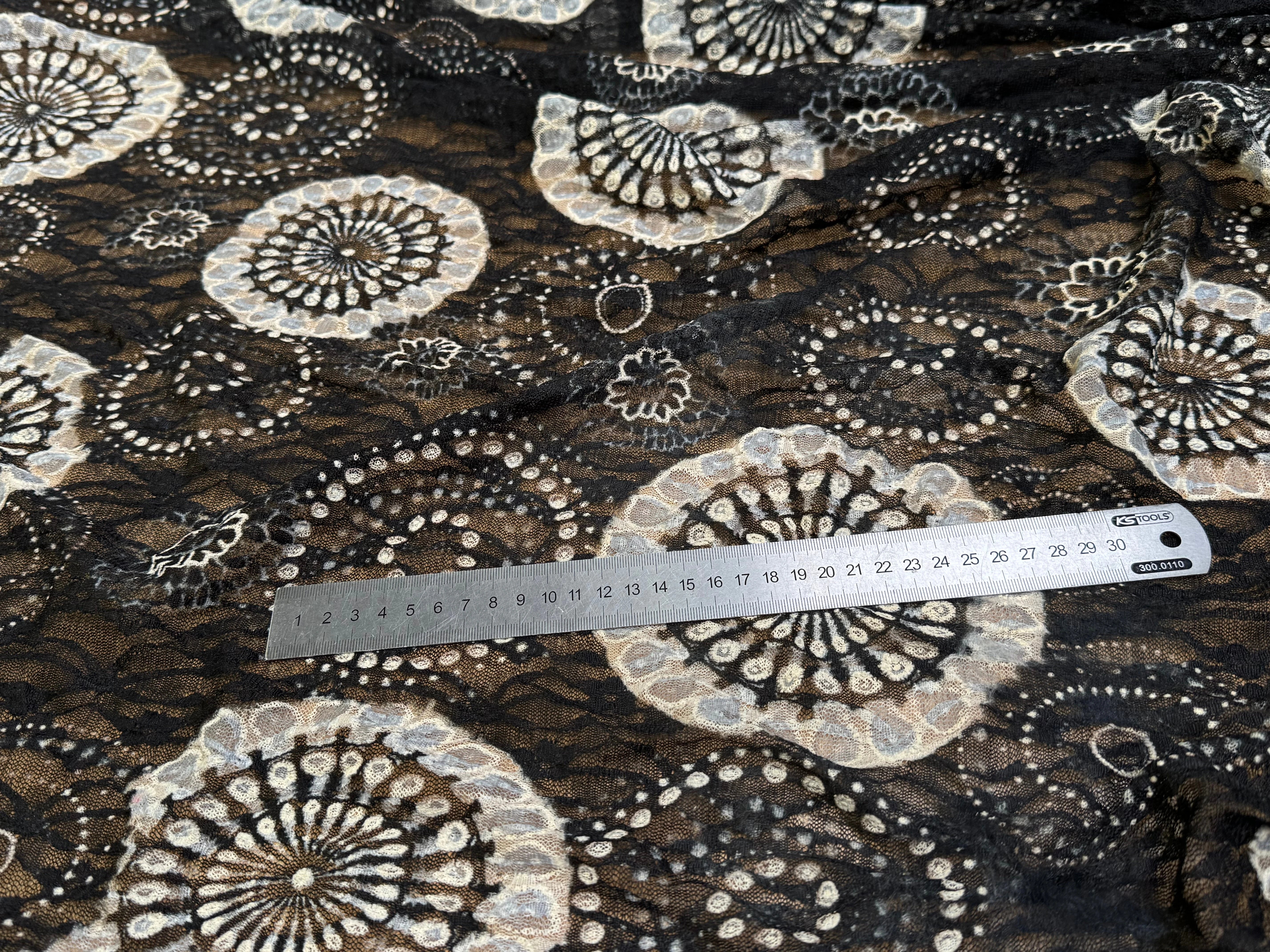DENTELLE COQUILLAGE ÉCRU NOIR - My Little Coupon