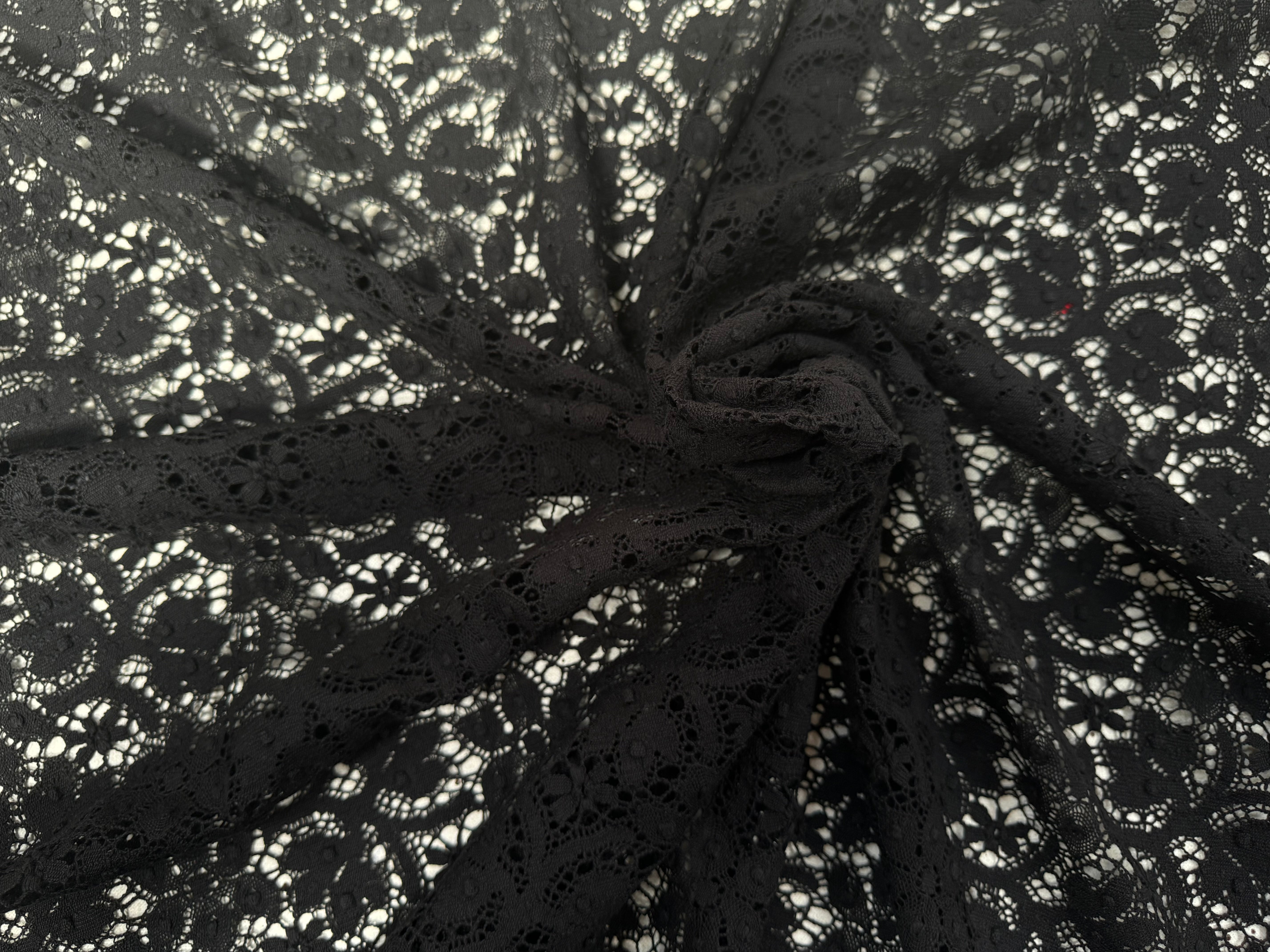 DENTELLE DE CALAIS-CAUDRY NOIRE - My Little Coupon