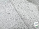 DENTELLE FLORALE BLANCHE - My Little Coupon - tissu - coudre