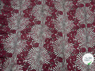 DENTELLE NOIR ET BURGUNDY CAMÉLIA LADY - My Little Coupon - tissu - coudre