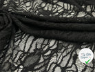 DENTELLE NOIRE JARDIN D'HIVER - My Little Coupon - tissu - coudre
