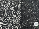 DENTELLE NOIRE PERSIAN MOOD - My Little Coupon - tissu - coudre