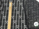 DENTELLE RAMEAUX ET LOSANGES NOIRS - My Little Coupon - tissu - coudre