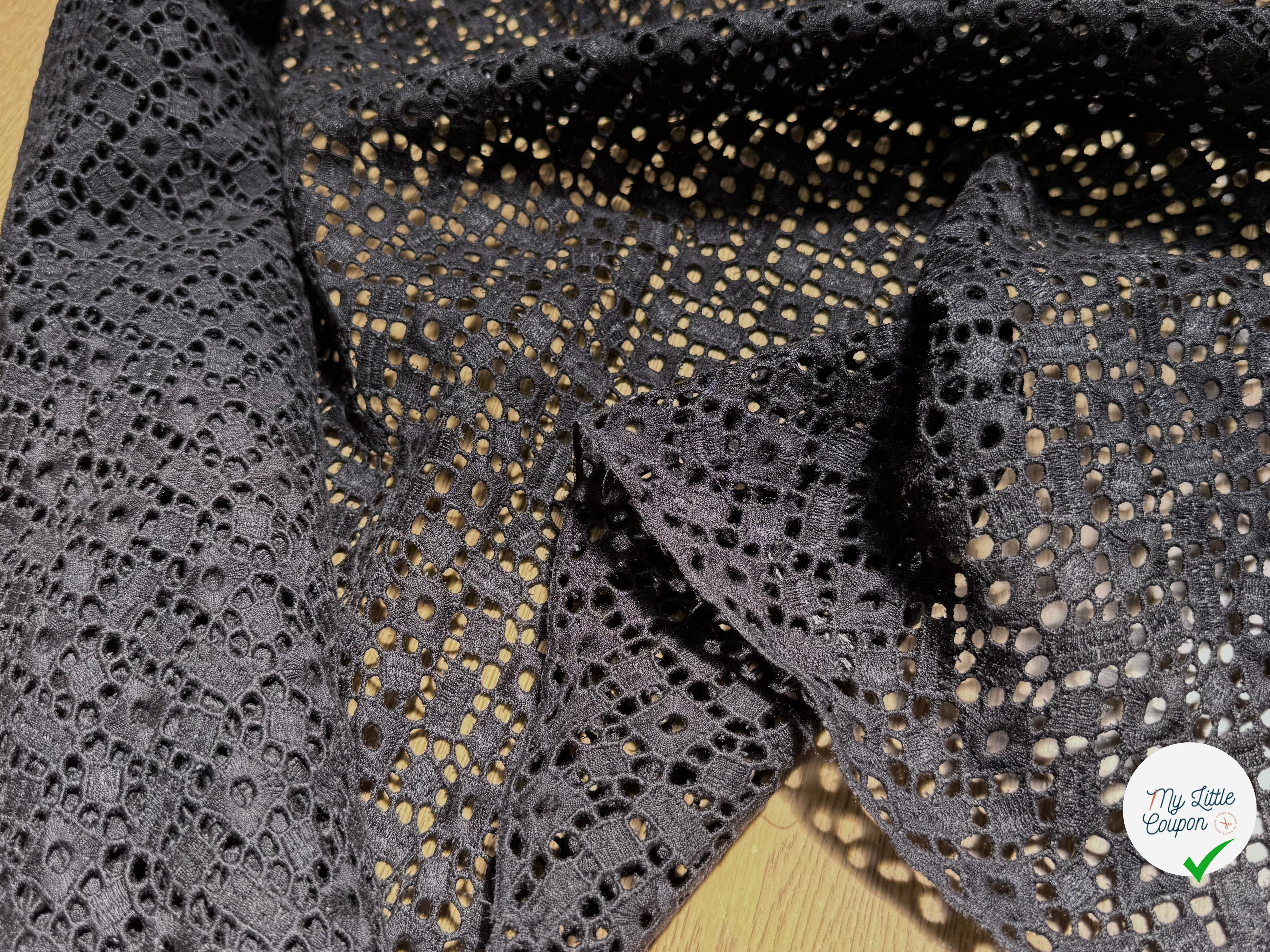 DENTELLE RIGIDE NOIR - My Little Coupon