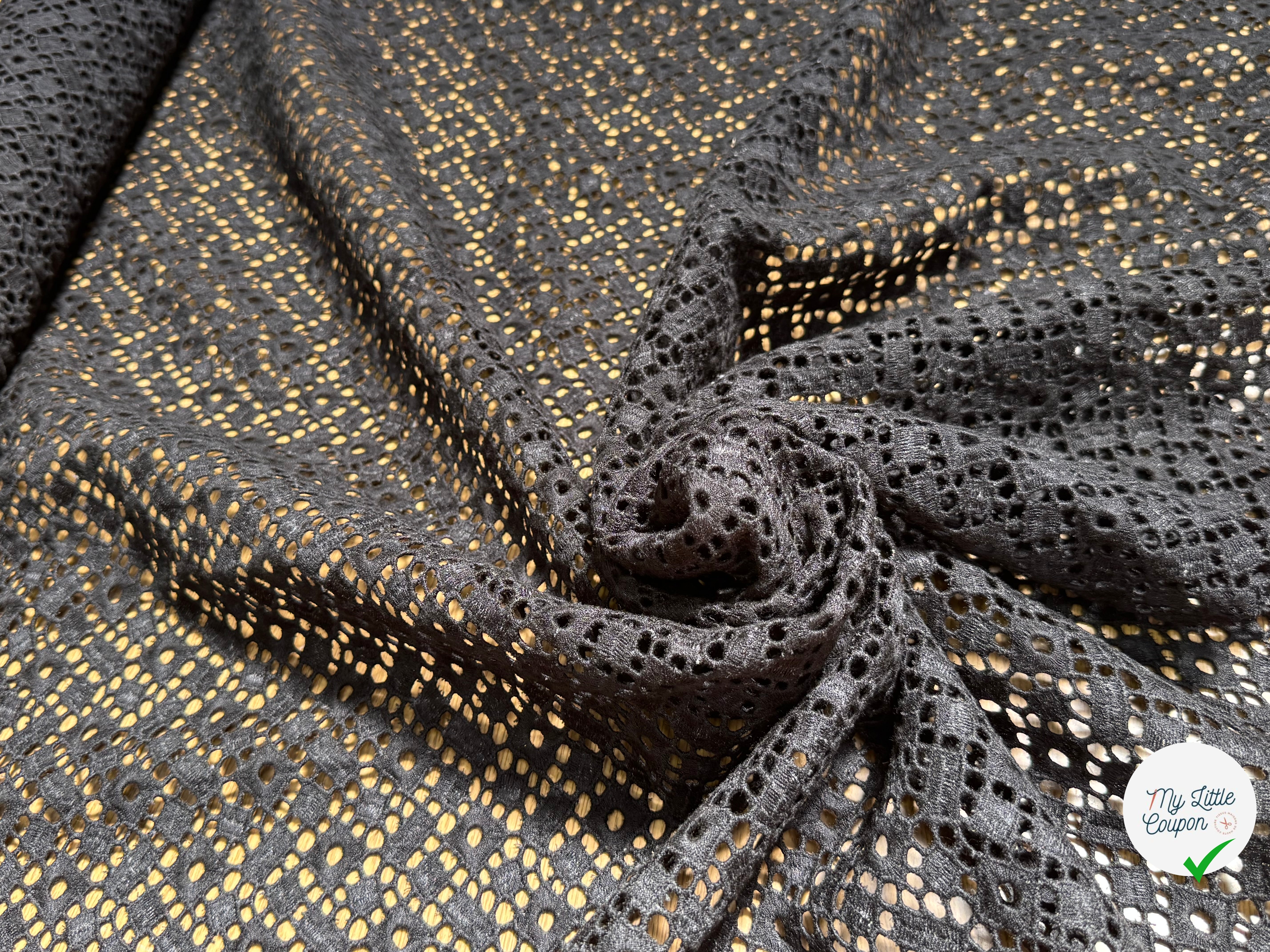 DENTELLE RIGIDE NOIR - My Little Coupon