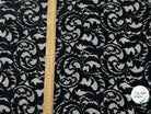 DENTELLE VELOURS NOIR PALERME - My Little Coupon - tissu - coudre