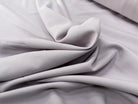 DOUBLE CREPE LOURD LILAS CLAIR POLYESTER COTON - My Little Coupon