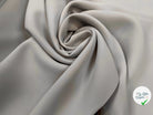 DOUBLE ETOFFE CREPE SUBLIME TENUE DIRTY WHITE - My Little Coupon