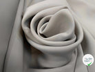 DOUBLE ETOFFE CREPE SUBLIME TENUE DIRTY WHITE - My Little Coupon