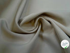 DOUBLE ETOFFE CREPE SUBLIME TENUE GRIS TAUPE - My Little Coupon