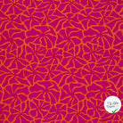 DOUBLE GAZE ABSTRAIT ORANGE - My Little Coupon