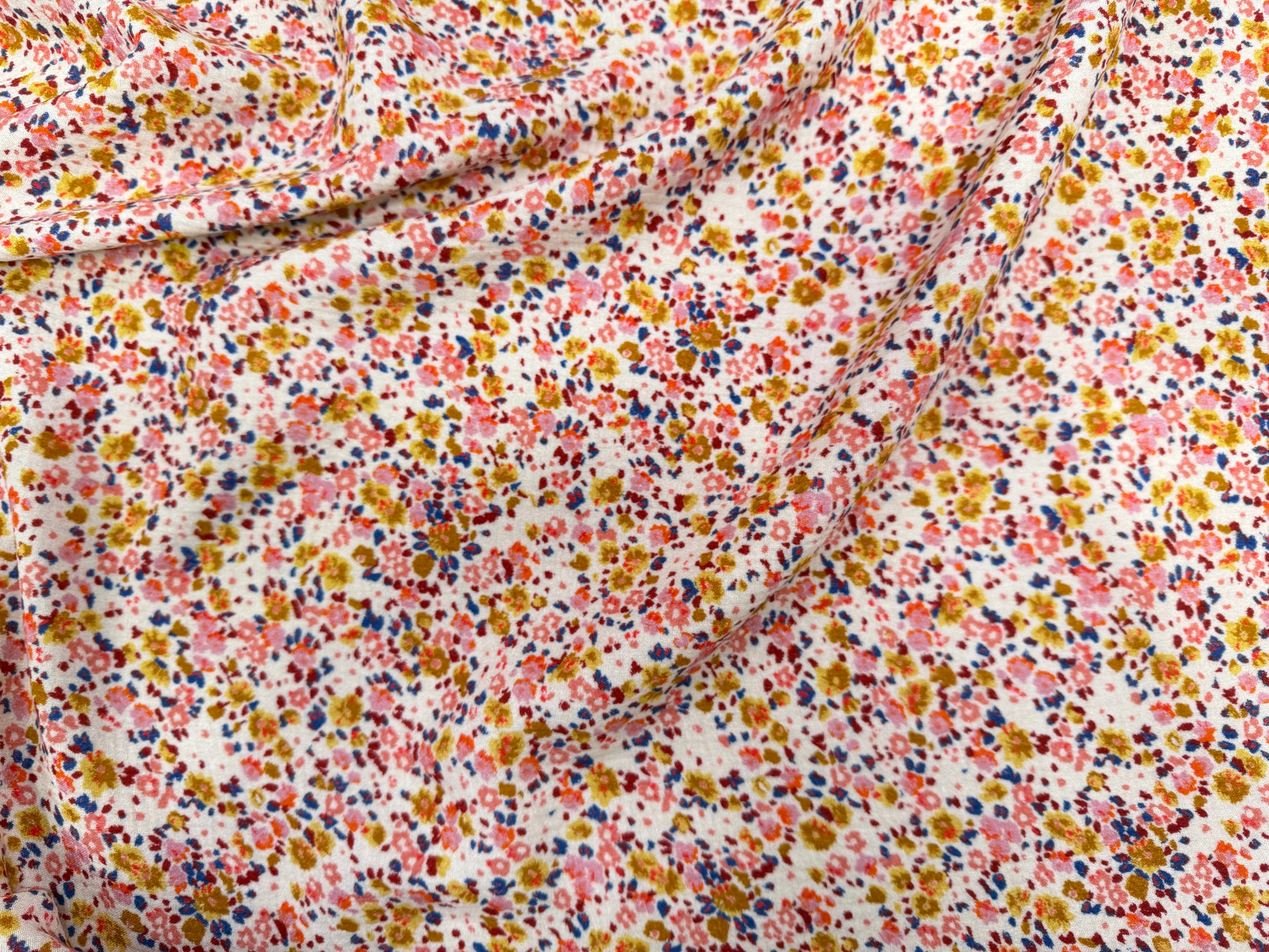 DOUBLE GAZE COTON COULEURS JOYEUSES - My Little Coupon