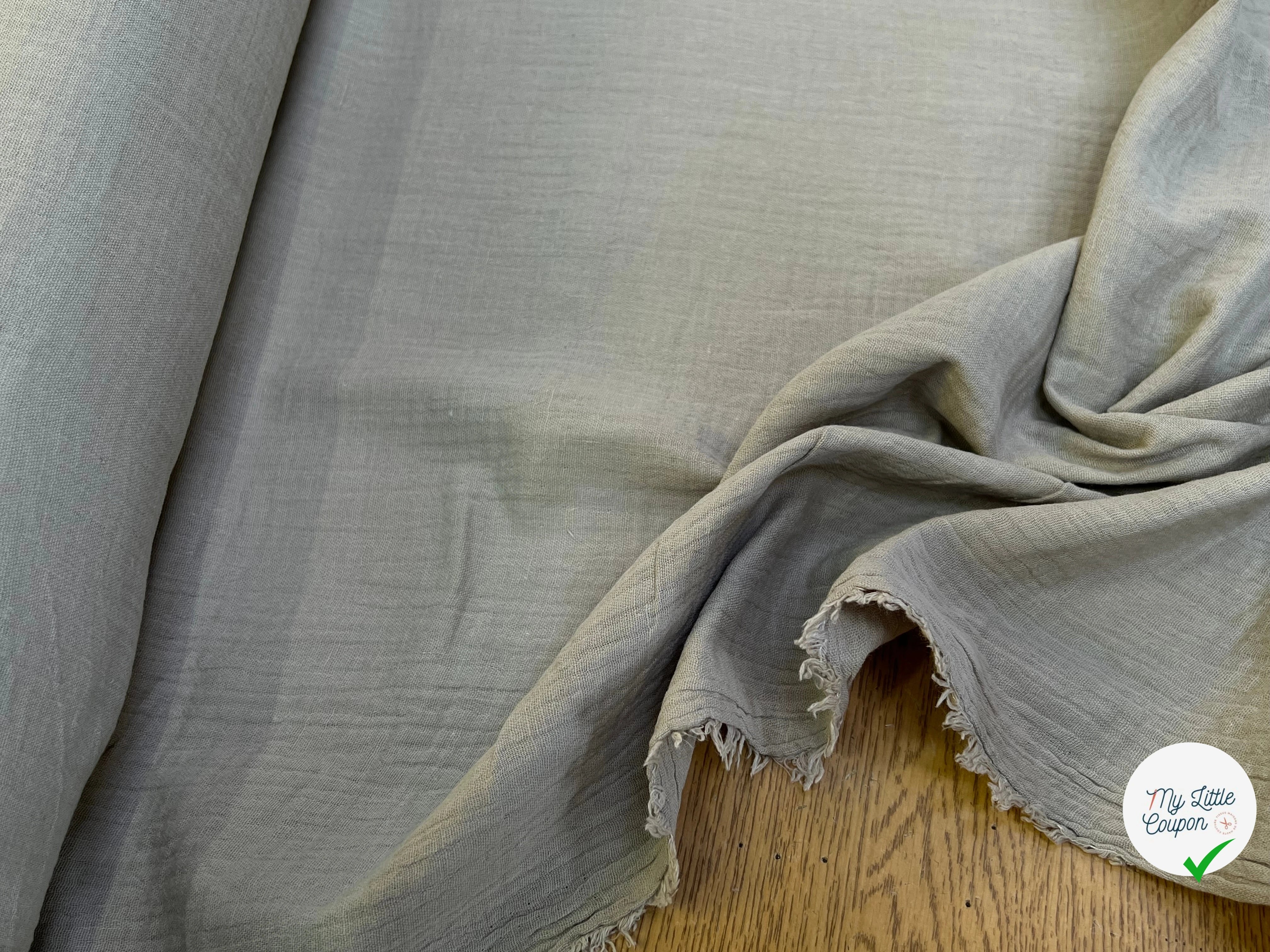 DOUBLE GAZE DE COTON BEIGE - My Little Coupon