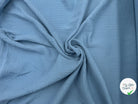 DOUBLE GAZE DE COTON BLEU INDIGO CLAIR - My Little Coupon - tissu - coudre