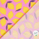 DOUBLE GAZE DE COTON CITRONS ROSE - My Little Coupon