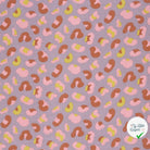 DOUBLE GAZE DE COTON PANTHÈRE LILAS - My Little Coupon