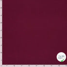 Double gaze de coton unie bordeaux
