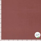 Double gaze de coton unie brique