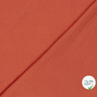 DOUBLE GAZE DE COTON UNIE CORAIL - My Little Coupon