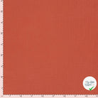 DOUBLE GAZE DE COTON UNIE CORAIL - My Little Coupon