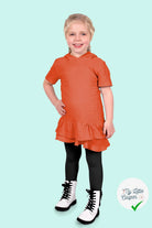 DOUBLE GAZE DE COTON UNIE CORAIL - My Little Coupon