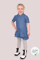DOUBLE GAZE DE COTON UNIE INDIGO FONCÉ - My Little Coupon
