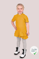 DOUBLE GAZE DE COTON UNIE OCRE - My Little Coupon
