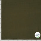 DOUBLE GAZE DE COTON UNIE VERT KAKI - My Little Coupon