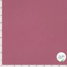 Double gaze de coton unie vieux rose