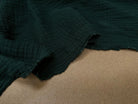 DOUBLE GAZE DE COTON VERT FORÊT - My Little Coupon