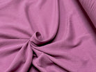 DOUBLE GAZE DE COTON VIEUX ROSE UNIE - My Little Coupon