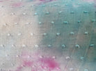 DOUBLE GAZE TYE AND DYE ARC EN CIEL PLUMETIS COTON ORGANIQUE CERTIFICATION GOTS - My Little Coupon