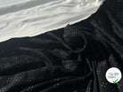 DOUBLE JERSEY LOSANGE NOIR SUR ÉCRU - My Little Coupon