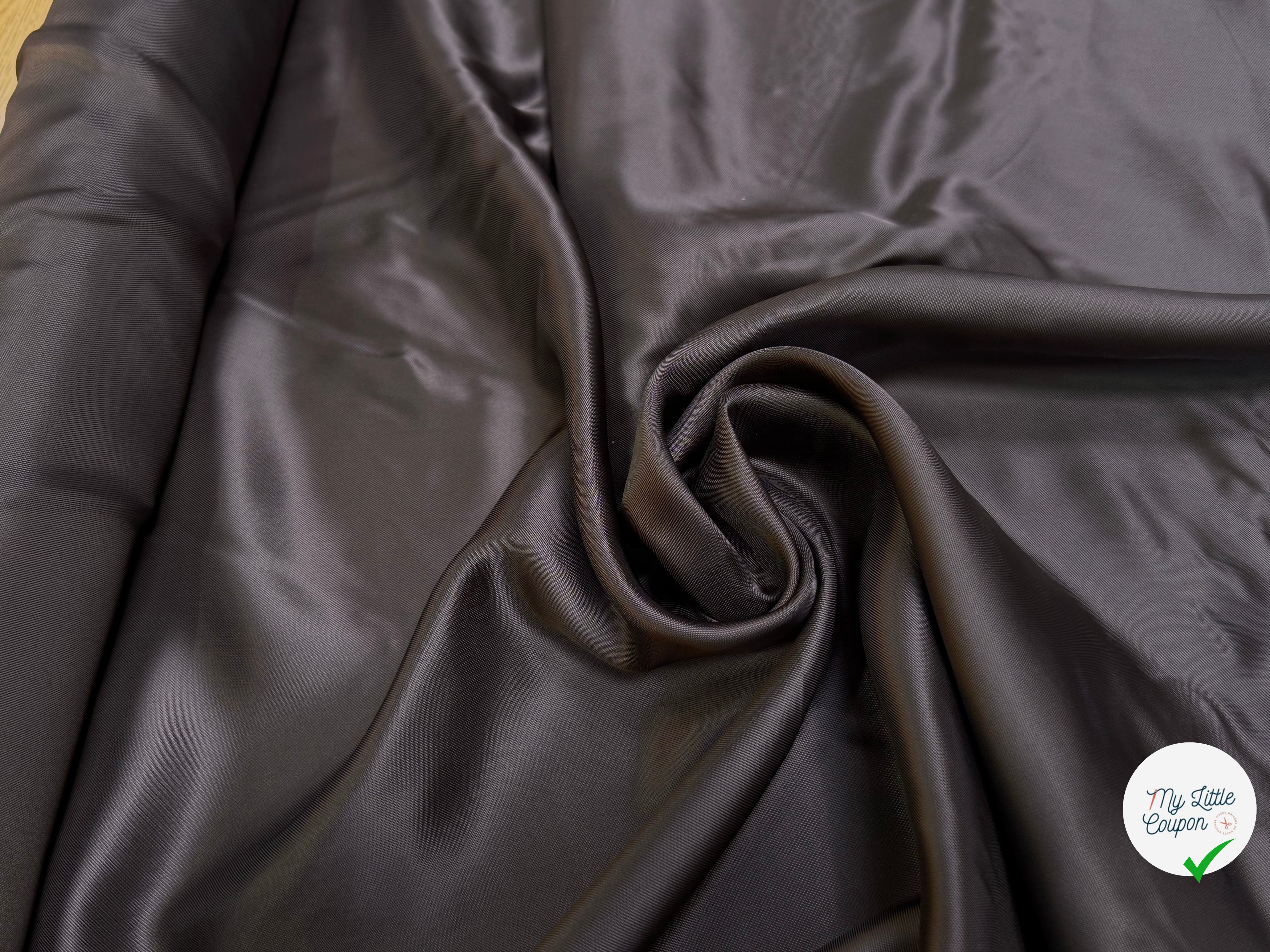 DOUBLURE 100% VISCOSE CHOCO - My Little Coupon
