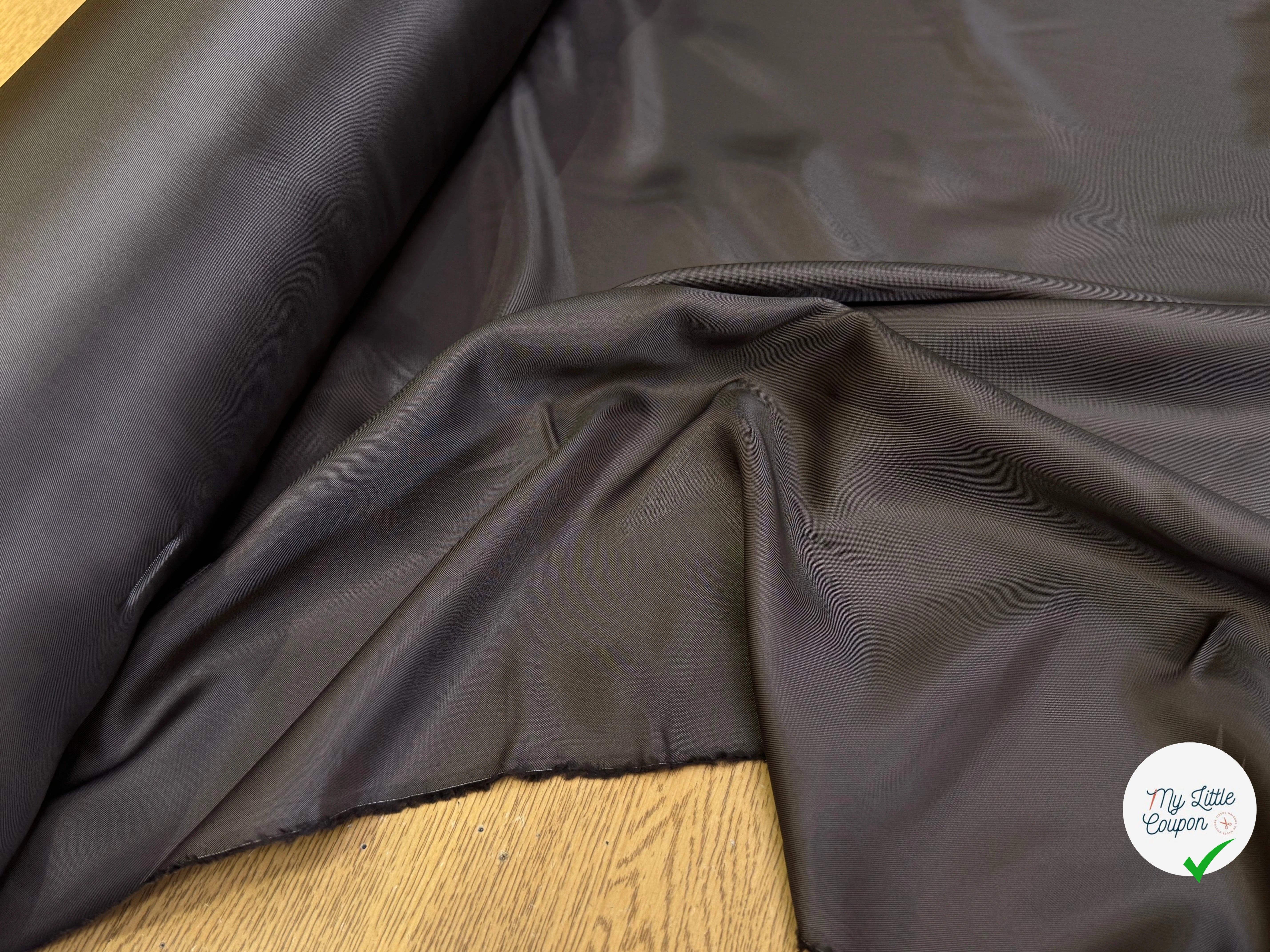 DOUBLURE 100% VISCOSE MARRON GLACÉ - My Little Coupon