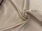 DOUBLURE 62% ACETATE STRETCH BEIGE CREME LÉGÈREMENT SATINÉE - My Little Coupon