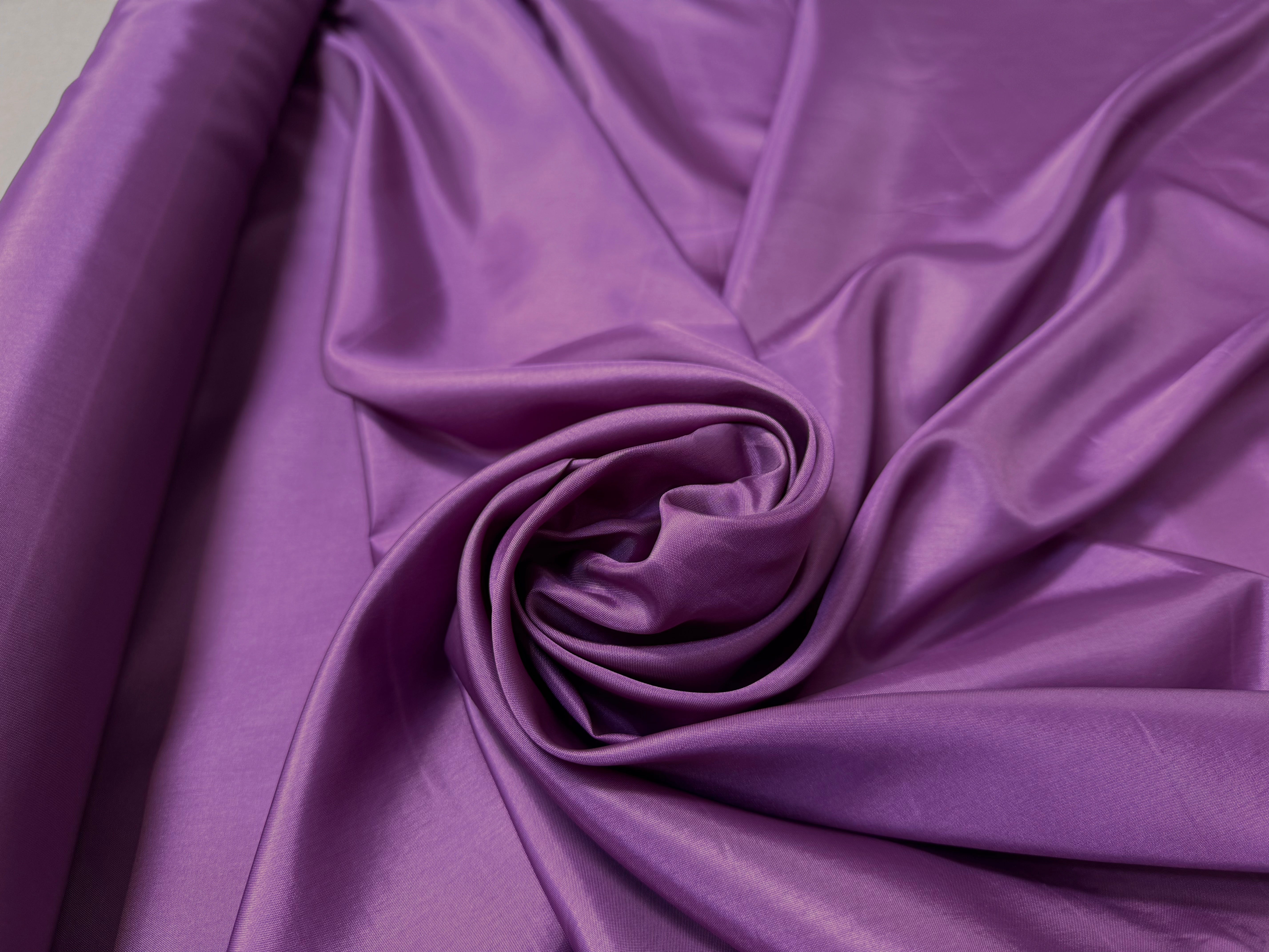 DOUBLURE ACETATE CUPRO AUBERGINE - My Little Coupon