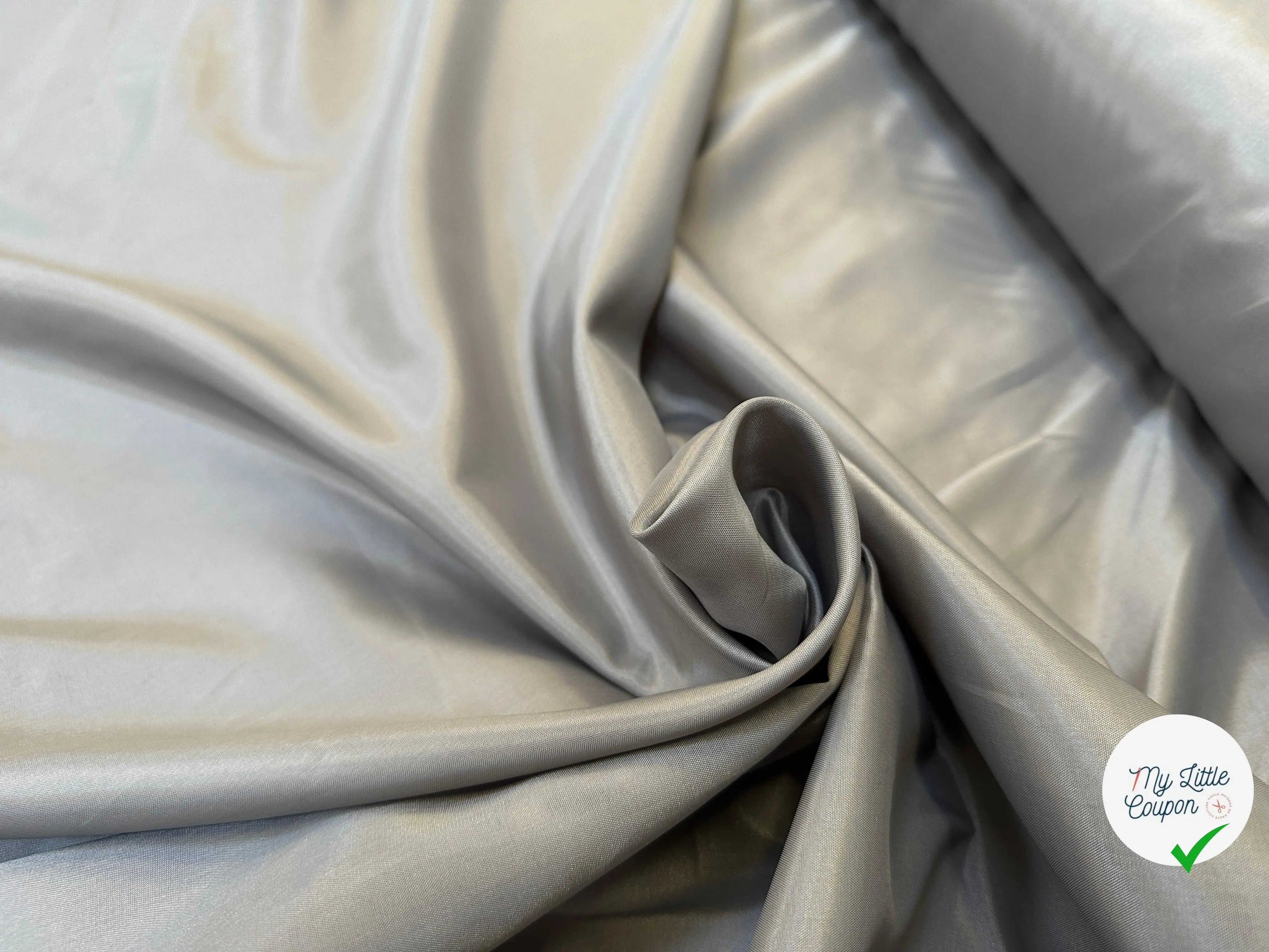DOUBLURE ACÉTATE GRIS CARBONE - My Little Coupon