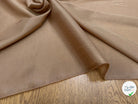 DOUBLURE BEIGE MARRONÉ LÉGÈREMENT SATINÉ 68% ACÉTATE - My Little Coupon