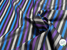 DOUBLURE CUPRO SUPERBE RAYURES MULTICOLORES - My Little Coupon