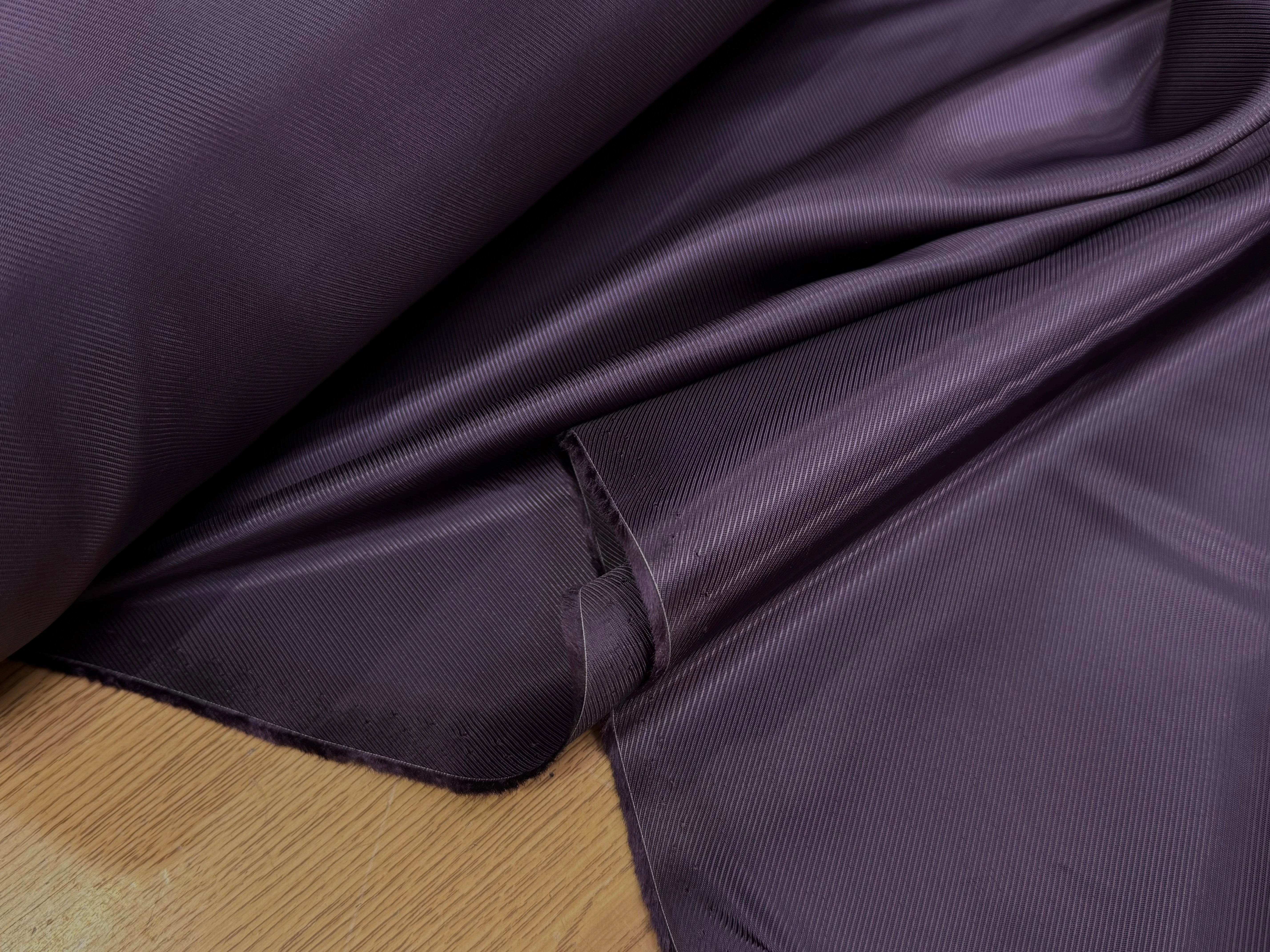 DOUBLURE DRILL VISCOSE PRUNE FROIDE - My Little Coupon