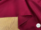 DOUBLURE ÉFFET DRILL FLUIDE BORDEAUX - My Little Coupon