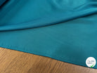 DOUBLURE ÉFFET DRILL FLUIDE TURQUOISE - My Little Coupon