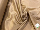DOUBLURE FINE LÉGÈREMENT SATINÉE ET STRETCH BEIGE TAUPE - My Little Coupon