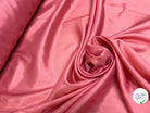 DOUBLURE FINE SATINÉE ROSE PÊCHE 62% ACETATE - My Little Coupon