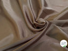 DOUBLURE FLUIDE 68% ACETATE LÉGÈREMENT SATINÉE MARRON CARAMEL - My Little Coupon